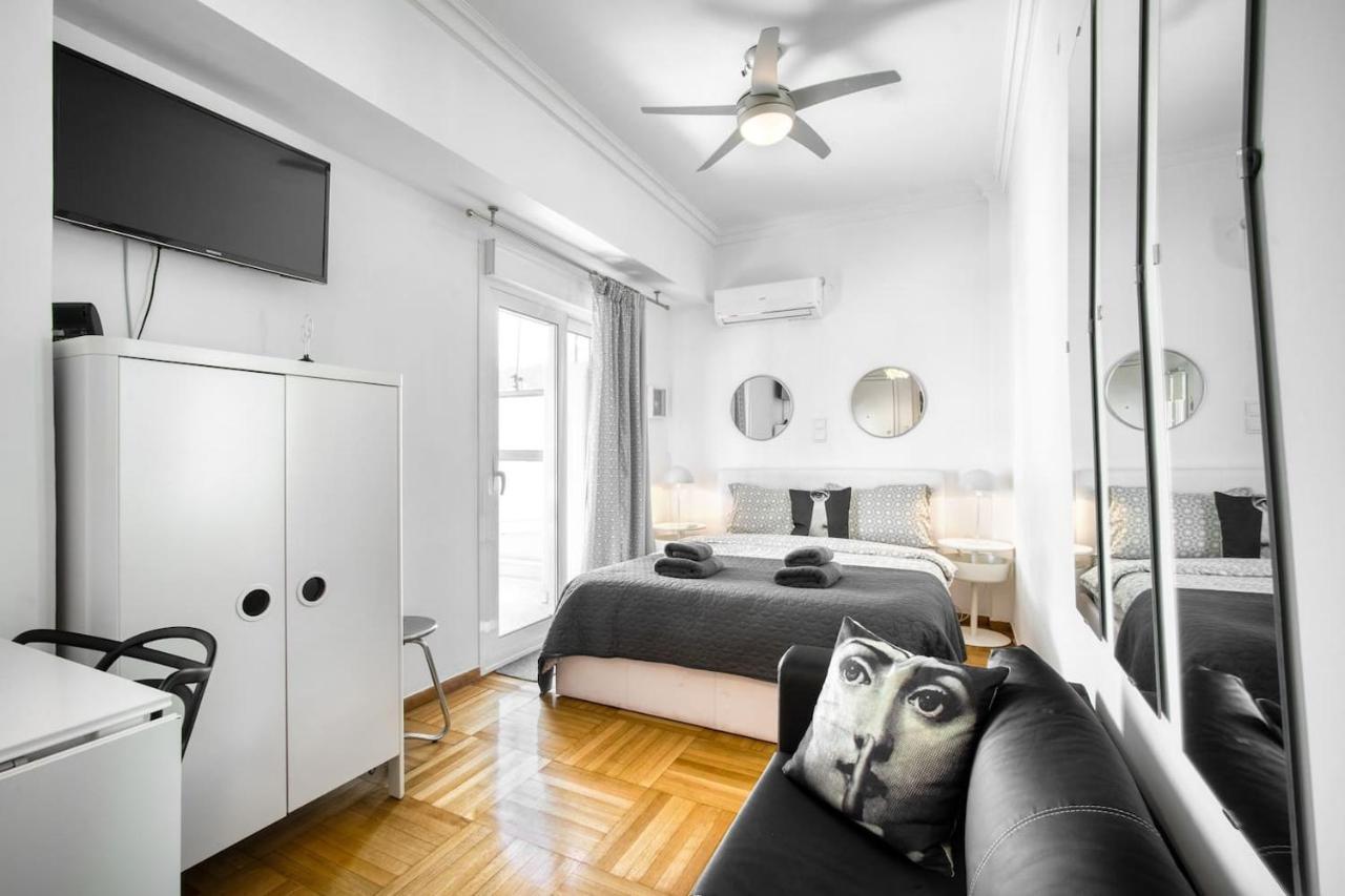 The Cactus Apartment With Large Sunny Balcony Atene Esterno foto